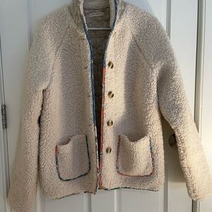 Shearling bandana Coat